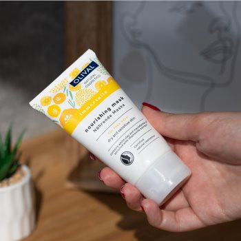 Olival Immortelle Nourishing Mask masca hranitoare pentru ten uscat și sensibil - imagine 3